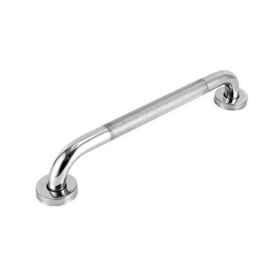  - Bathroom Tub Toilet Handrail Grab Bar Stainless Steel Silver L