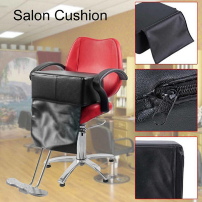 Barber Child Kids Cushion Chair Seat Booster Barber Salon Extra Thick In Black from B&Q