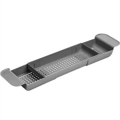 Extendable Bath Tub Rack Shelf Storage Caddy Tray from B&Q