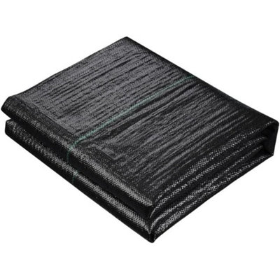  - 2M X 10M Weed Control Ground Cover Membrane Fabric Heavy Duty 100G Garden Sheet