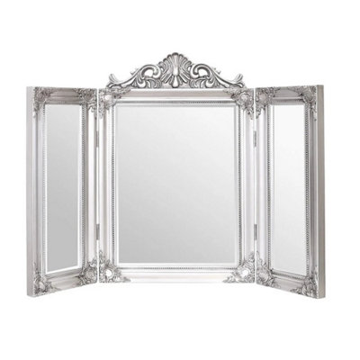 - Large Trifold Vanity Mirror Dressing Table Folding Home Decor Gift Decorative