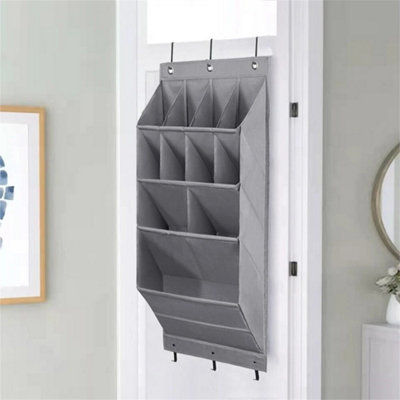 11 Pockets Large Over Door Hanging Organiser Shoe Rack from B&Q