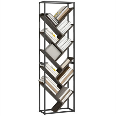 10 Tier Tree Bookshelf Industrial Tall from B&Q
