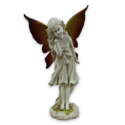 Fairy Angel Cherub Figurine Garden Home Decor Ornament from B&Q