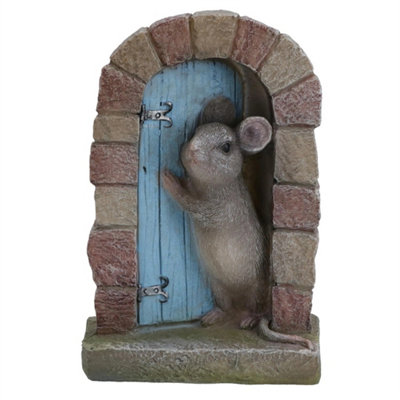 Resin Mouse Figurine Statue Home Decor Ornament