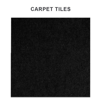  - 20Pcs Carpet Tiles 50X50Cm Carpet Floor Tiles Non-Slip Flooring Rugs For Home