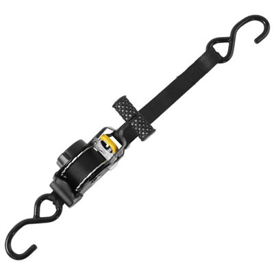 Automatic Retractable Ratchet Tie Down Strap Trailer from B&Q