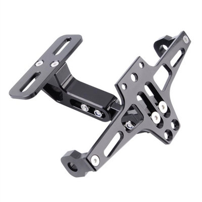 Universal Motorcycle License Plate Holder Led Tail Tidy from B&Q