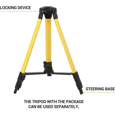Tripod Adjustable Telescoping Pole For Rotary And Line Lasers Level from B&Q