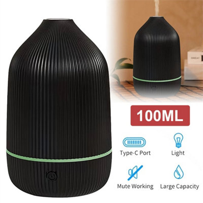 Aroma Oil Diffuser Air Purifier Led Ultrasonic Aromatherapy Humidifier from B&Q
