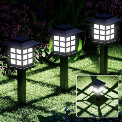  - 6 Pack Solar Led Garden Stake Lights Outdoor Pathway