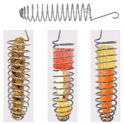  - Cage & Aviary Bird Treat HolderVegFruitsMilletNesting Material Holder