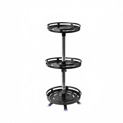 3-Tier  Rotating Spice Rack Metal Organizer from B&Q