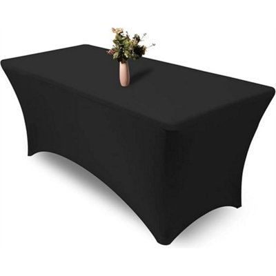6Ft Stretch Tight Folding Trestle Table Cover 1.8M from B&Q