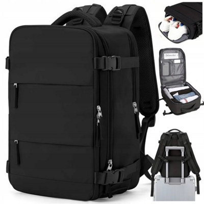 45X25X20Cm Underseat Cabin Approved Travel Backpack from B&Q