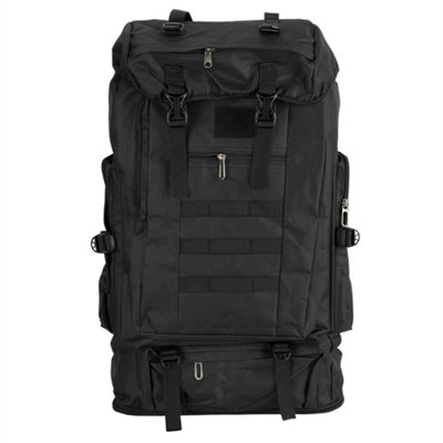 100L Waterproof  Hiking Camping Backpack Luggage Bag Tactical Backpack from B&Q