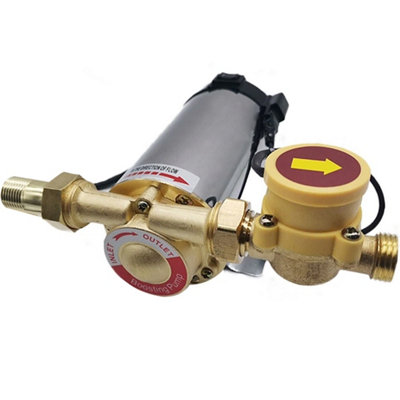 100W Automatic Water Pressure Booster Pump 220V For Shower Heater from B&Q