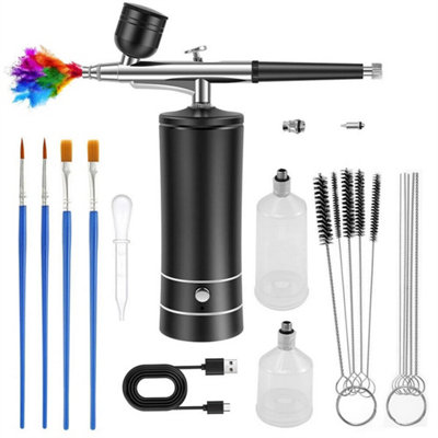  - Rechargeable Cordless Airbrush Kit With Compressor Uk