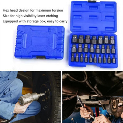 25Pcs Damaged Screw Bolt Extractor Set from B&Q