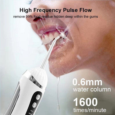 Cordless Portable Dental Water Flosser Oral Irrigator