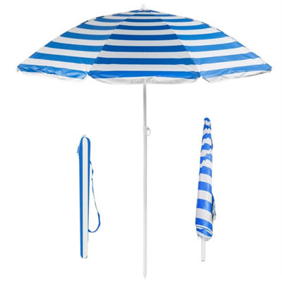 Garden Beach Patio Tilt Umbrella Parasol Sun Shade Upf Uv Protection Tilting from B&Q