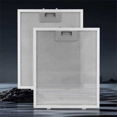 Cooker Hood Vent Grease Filter 32Cm 26Cm Extractor Fan Metal Mesh 320mm X 260mm from B&Q