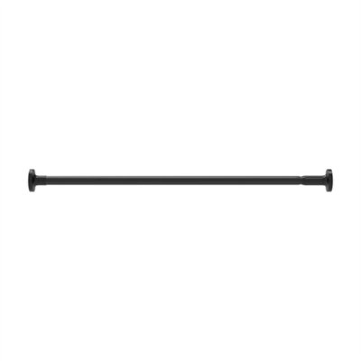 160Cm Telescopic Net Voile Tension Curtain Rail Pole Rod Rods Extendable Spring from B&Q