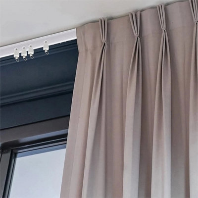 5M Side Mounted Bendable Curtain Rail Track Kit from B&Q