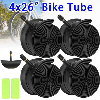 4Pcs 26 Inch Mountain Bike Inner Tubes 1.95-2.125 Schrader Valve