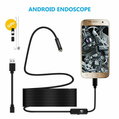 3.5 Metre Waterproof Usb Snake Endoscope Borescope For Android from B&Q