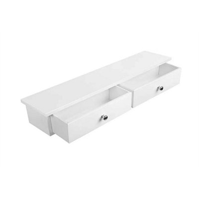 1Pcs Drawer Storage Cabinet Floating Shelf Mdf Sideboard from B&Q
