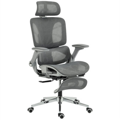  - Ergonomic Mesh Office Chair Lumbar Support Footrest