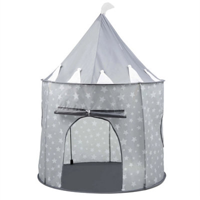 Pop Up Princess Castle Playing Tent Indoor Outdoor Playhouse Fun Toy