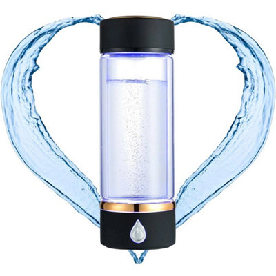  - 300Ml Hydrogen Water Bottle With Pem And Spe Technology Portable Rechargeable
