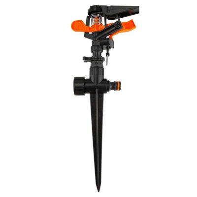  - Pulsating Garden Sprinkler On Spike Adjustable Lawn Watering