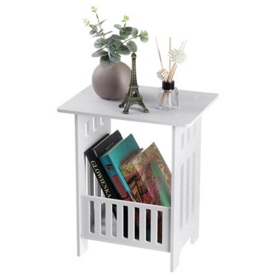 Small Bedside Table Cabinet Side End Coffee Tea Table Nightstand Storage Shelf from B&Q
