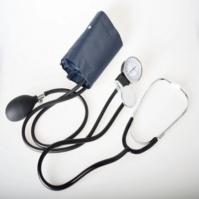  - Manual Blood Pressure Monitor Bp Cuff Gauge Aneroid Sphygmomanometer Machine Kit