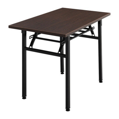  - 4Ft Folding Computer Desk Office Study Desk Laptop Writing Table Workstation