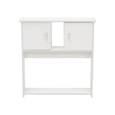  - Console Hall Table Slim Wooden Entryway Hallway Sofa Display Shelf Side Tables White