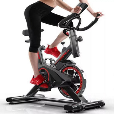B&Q Exercise Bike Gym Bicycle Cycling Cardio Fitness Indoor Workout Fitness Gym