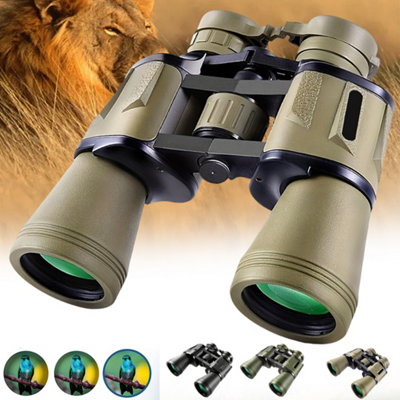 B&Q 20X50 Hd Binoculars - Waterproof Outdoor Optics For Bird Watching, Travel & Sports