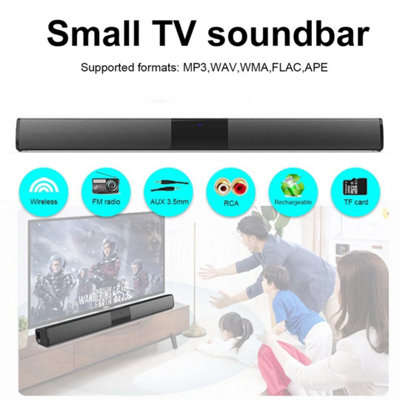 B&Q Tv Sound Bar Home Theater Subwoofer Bluetooth Soundbar Wireless Wired Speaker