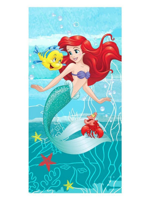 Disney Princess Ariel And Friends 100% Cotton Towel from B&Q