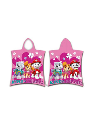 Paw Patrol Kind And Heroic Hooded Towel Poncho - Image 3