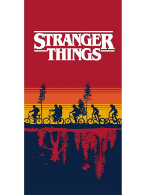 Stranger Things Sunset Beach Towel from B&Q