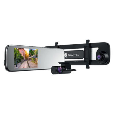 Navitel Mr450 Mirror Dash Cam Front And Rear Gps from B&Q