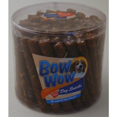 Bow Wow Salami Chicken Liver 20G (Pack Of 60) from B&Q