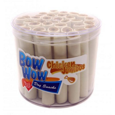 Bow Wow Meaty Jumbo Chicken 44G (Pack Of 35) from B&Q