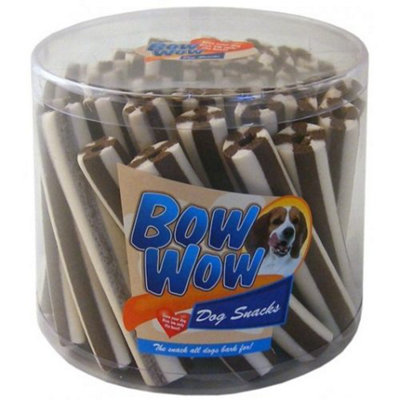 Bow Wow Yum Yums Chicken 40G (Pack Of 35) from B&Q