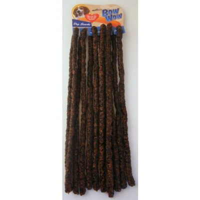 Bow Wow Goose & Liver Sausage (Pack Of 12) from B&Q